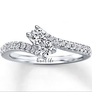 Ever Us Kay Diamond 14k Gold Promise Ring